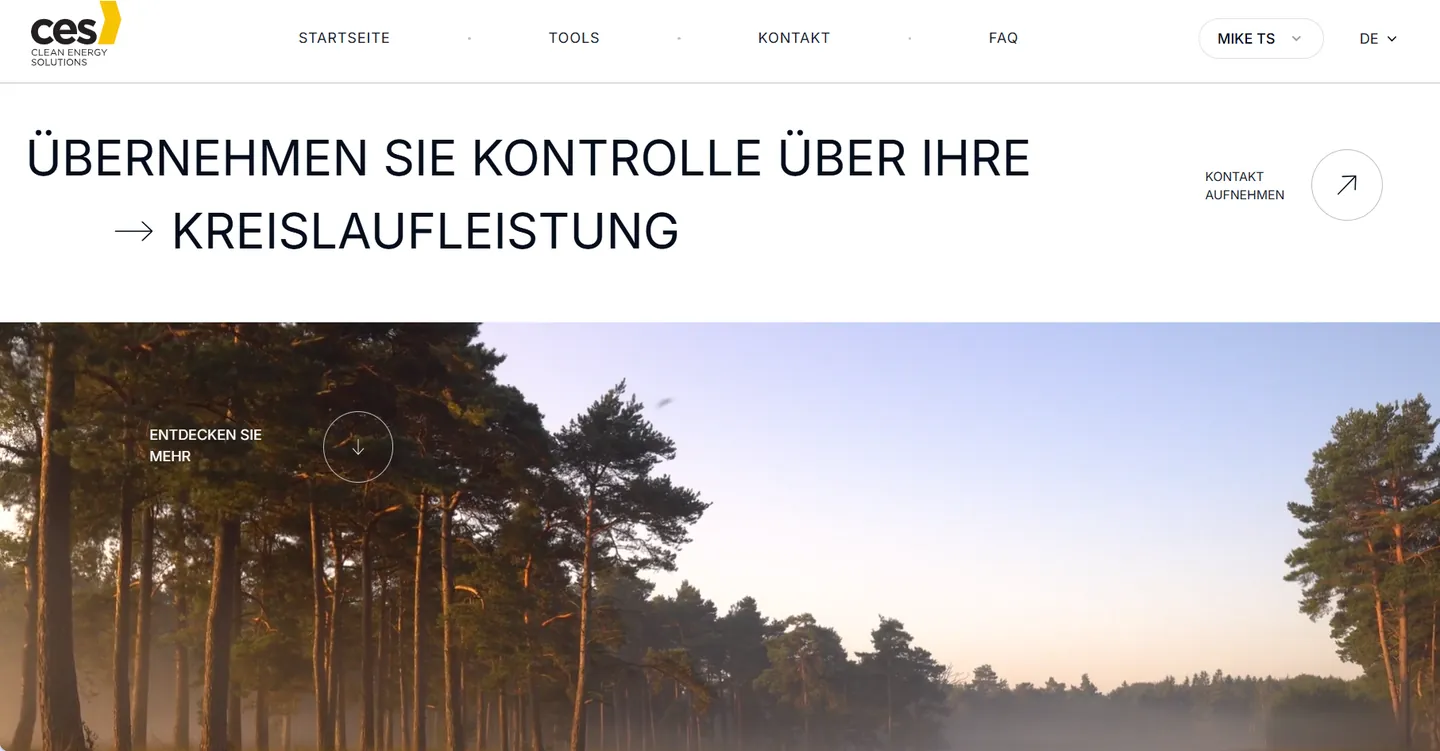 CES Clean Energy Solutions: the public site for their circular-economy assessment tool.